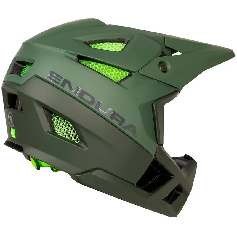Endura MT500 Full Face MIPS Helmet Forest Green-1